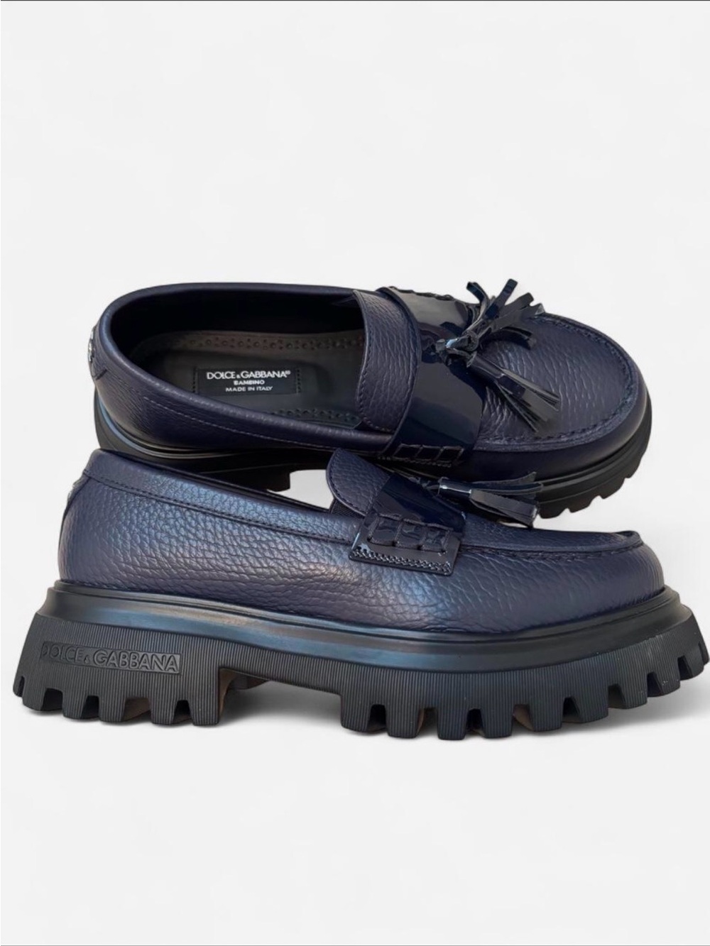 Dolce gabbana loafers featuring